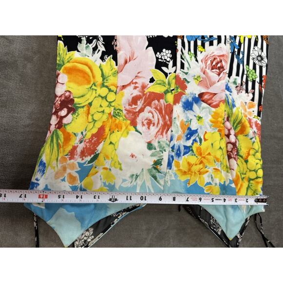 Versace Capsule Jumpsuit IT 44 US 8 Viscose Shalom Harlow Runway Floral RARE - Picture 11 of 16